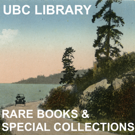 Go to University of British Columbia Library Rare Books and Special Collections